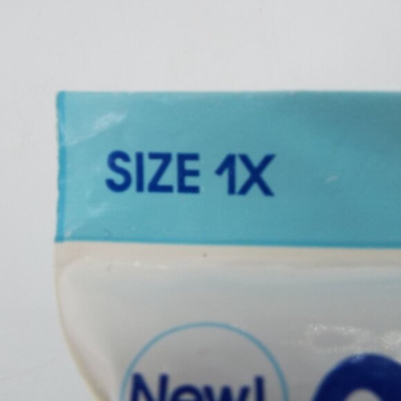 Vintage L'eggs Just My Size Light Support Sheer Toe Suntan Pantyhose Size 1X - Picture 4 of 5